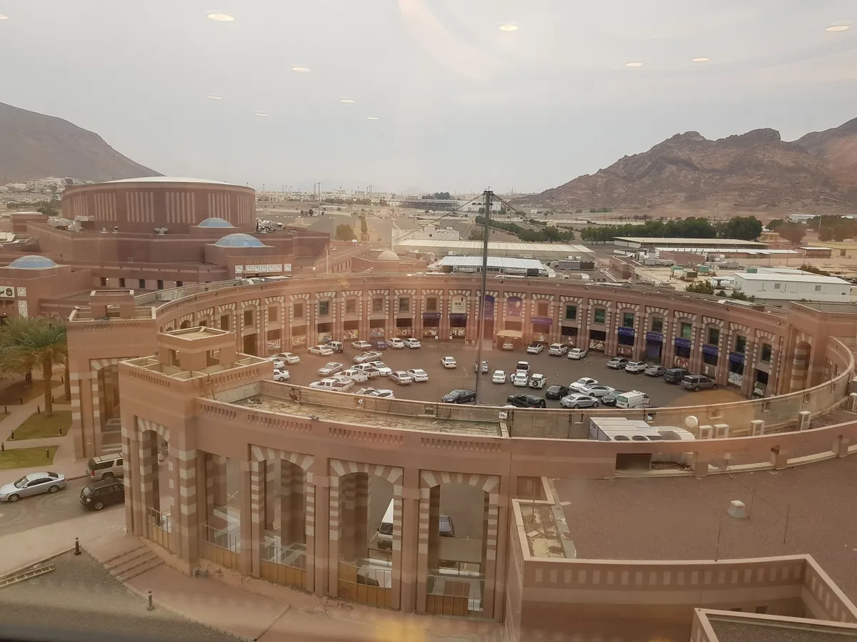 View over the Taibah University campus